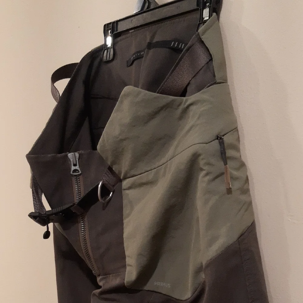 HAMCUS Men's Cargo Pants - Olive and Brown - Picture 5 of 16